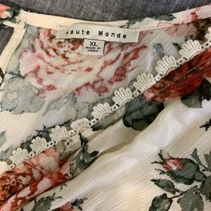 Haute Monde Floral Romper